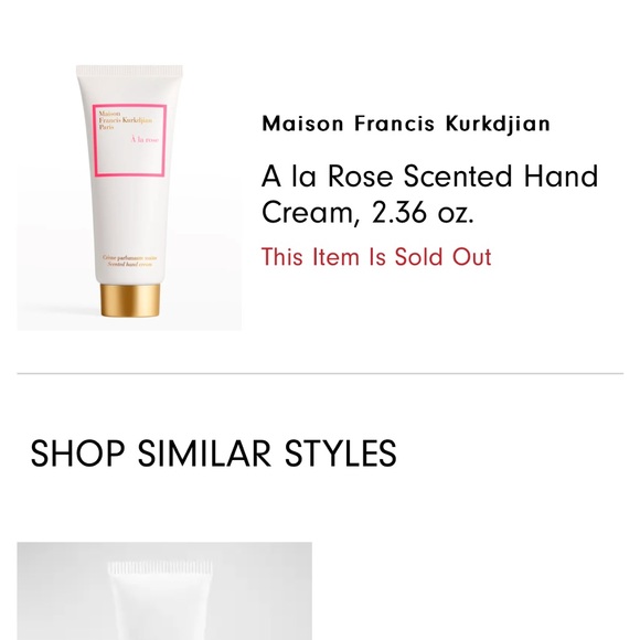 SOLD! Maison Francis Kurkdjian À la rose 3 piece bundle - Picture 7 of 11